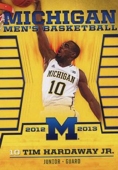 2012-13 Michigan Men's Basketball #NNO Tim Hardaway Jr. Front