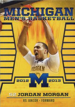 2012-13 Michigan Men's Basketball #NNO Jordan Morgan Front