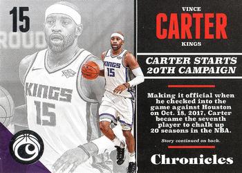 2017-18 Panini Chronicles #69 Vince Carter Front