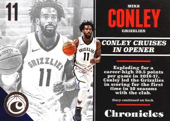 2017-18 Panini Chronicles #72 Mike Conley Front