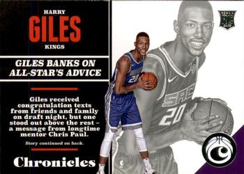 2017-18 Panini Chronicles #115 Harry Giles Front
