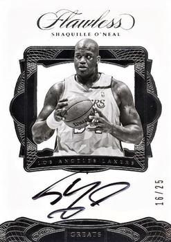 2016-17 Panini Flawless - Greats #G-SHQ Shaquille O'Neal Front