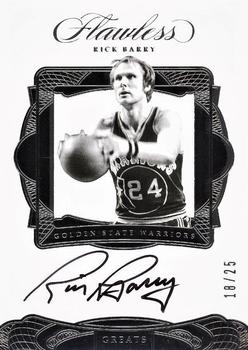 2016-17 Panini Flawless - Greats #G-RB Rick Barry Front