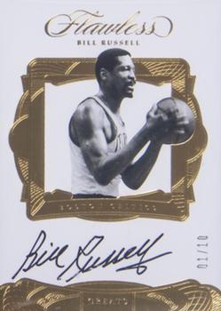2016-17 Panini Flawless - Greats Gold #G-BR Bill Russell Front