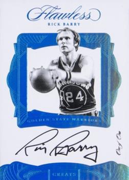 2016-17 Panini Flawless - Greats Platinum #G-RB Rick Barry Front