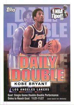 1999-00 Topps Tipoff - Daily Double #NNO Kobe Bryant Front