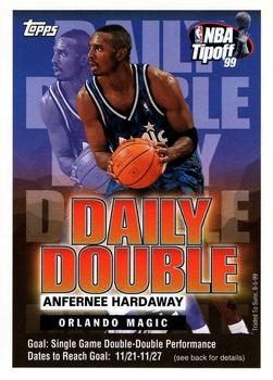 1999-00 Topps Tipoff - Daily Double #NNO Anfernee Hardaway Front