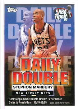 1999-00 Topps Tipoff - Daily Double #NNO Stephon Marbury Front