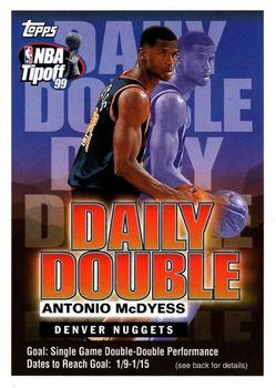 1999-00 Topps Tipoff #NNO Antonio McDyess Front