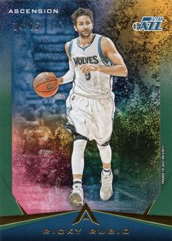 2017-18 Panini Ascension - Green #43 Ricky Rubio Front