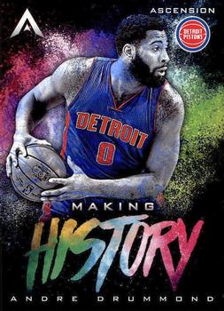 2017-18 Panini Ascension - Making History #MH22 Andre Drummond Front