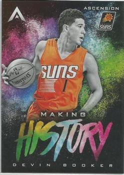 2017-18 Panini Ascension - Making History #MH23 Devin Booker Front