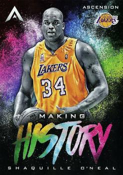 2017-18 Panini Ascension - Making History #MH29 Shaquille O'Neal Front