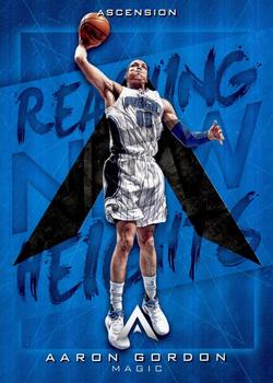 2017-18 Panini Ascension - Reaching New Heights #RN-AG Aaron Gordon Front