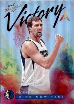 2017-18 Panini Ascension - The Thrill of Victory #TOV6 Dirk Nowitzki Front