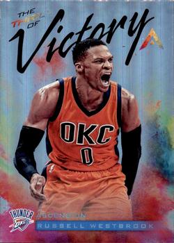 2017-18 Panini Ascension - The Thrill of Victory #TOV11 Russell Westbrook Front