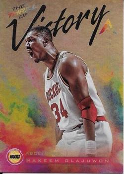 2017-18 Panini Ascension - The Thrill of Victory #TOV20 Hakeem Olajuwon Front