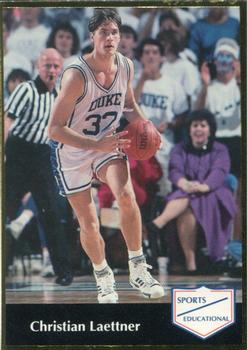 1991-92 Sports Educational #2 Christian Laettner Front