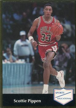 1991-92 Sports Educational #10 Scottie Pippen Front