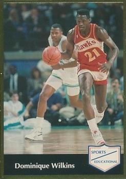 1991-92 Sports Educational #13 Dominique Wilkins Front