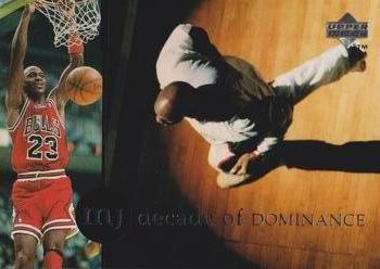 1994 Upper Deck Jordan Rare Air - Decade of Dominance #J1 Michael Jordan Front