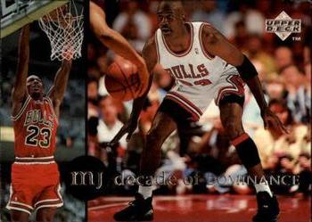 1994 Upper Deck Jordan Rare Air - Decade of Dominance #J6 Michael Jordan Front