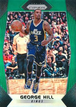 2017-18 Panini Prizm - Prizms Green #23 George Hill Front