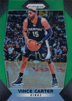 2017-18 Panini Prizm - Prizms Green #25 Vince Carter Front