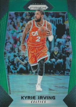 2017-18 Panini Prizm - Prizms Green #192 Kyrie Irving Front