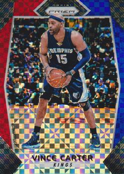 2017-18 Panini Prizm - Prizms Red White and Blue #25 Vince Carter Front