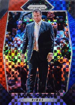 2017-18 Panini Prizm - Prizms Red White and Blue #30 Dave Joerger Front