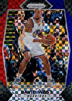 2017-18 Panini Prizm - Prizms Red White and Blue #48 David West Front