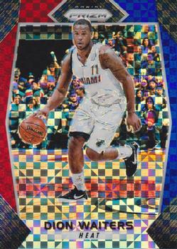 2017-18 Panini Prizm - Prizms Red White and Blue #54 Dion Waiters Front