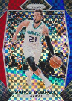 2017-18 Panini Prizm - Prizms Red White and Blue #106 Marco Belinelli Front