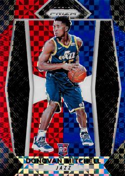 2017-18 Panini Prizm - Prizms Red White and Blue #117 Donovan Mitchell Front