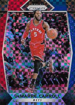 2017-18 Panini Prizm - Prizms Red White and Blue #155 DeMarre Carroll Front