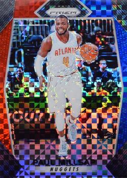 2017-18 Panini Prizm - Prizms Red White and Blue #163 Paul Millsap Front