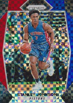 2017-18 Panini Prizm - Prizms Red White and Blue #176 Stanley Johnson Front