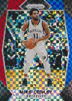 2017-18 Panini Prizm - Prizms Red White and Blue #201 Mike Conley Front