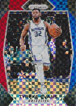 2017-18 Panini Prizm - Prizms Red White and Blue #207 Tyreke Evans Front