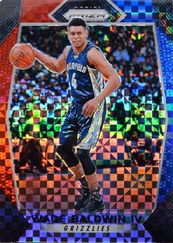 2017-18 Panini Prizm - Prizms Red White and Blue #209 Wade Baldwin IV Front