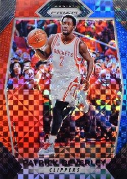2017-18 Panini Prizm - Prizms Red White and Blue #212 Patrick Beverley Front