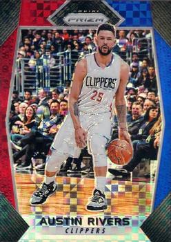 2017-18 Panini Prizm - Prizms Red White and Blue #219 Austin Rivers Front