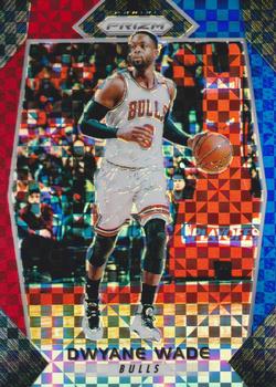 2017-18 Panini Prizm - Prizms Red White and Blue #241 Dwyane Wade Front