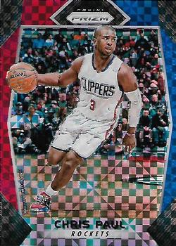 2017-18 Panini Prizm - Prizms Red White and Blue #252 Chris Paul Front