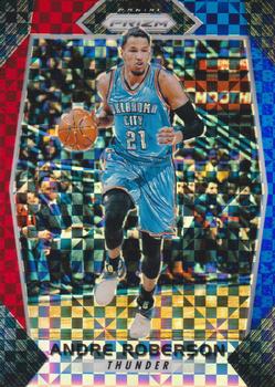 2017-18 Panini Prizm - Prizms Red White and Blue #268 Andre Roberson Front