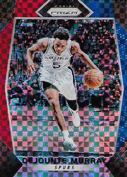 2017-18 Panini Prizm - Prizms Red White and Blue #294 Dejounte Murray Front
