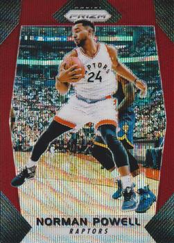 2017-18 Panini Prizm - Prizms Ruby Wave #37 Norman Powell Front