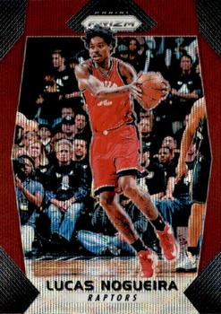 2017-18 Panini Prizm - Prizms Ruby Wave #39 Lucas Nogueira Front