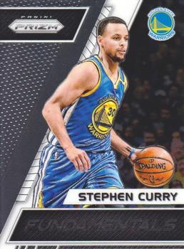 2017-18 Panini Prizm - Fundamentals #16 Stephen Curry Front